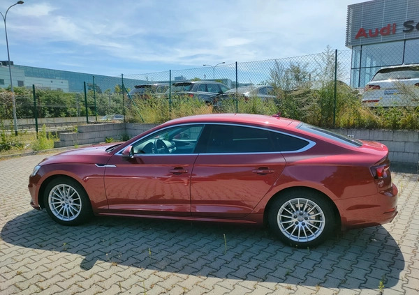 Audi A5 cena 99000 przebieg: 100000, rok produkcji 2019 z Gdynia małe 46